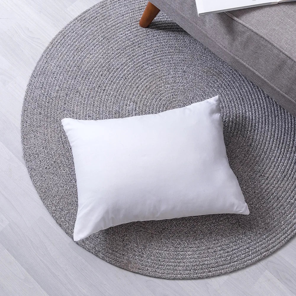 Almofada de encosto rebatível branca padrão, núcleo de almofada para sofá, assento de carro, decoração de interiores para casa, almofadas 30x30/40x40/45x45/60x80cm