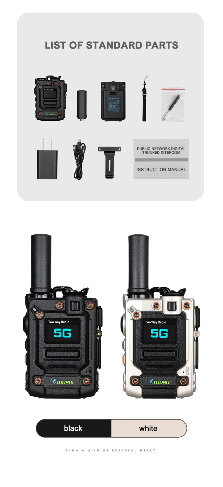 Walkie-talkie KaYoTom M08, longo alcance de 5000 km, rádio de rede 4G LTE POC, cartão SIM, walkie-talkie, rádio bidirecional