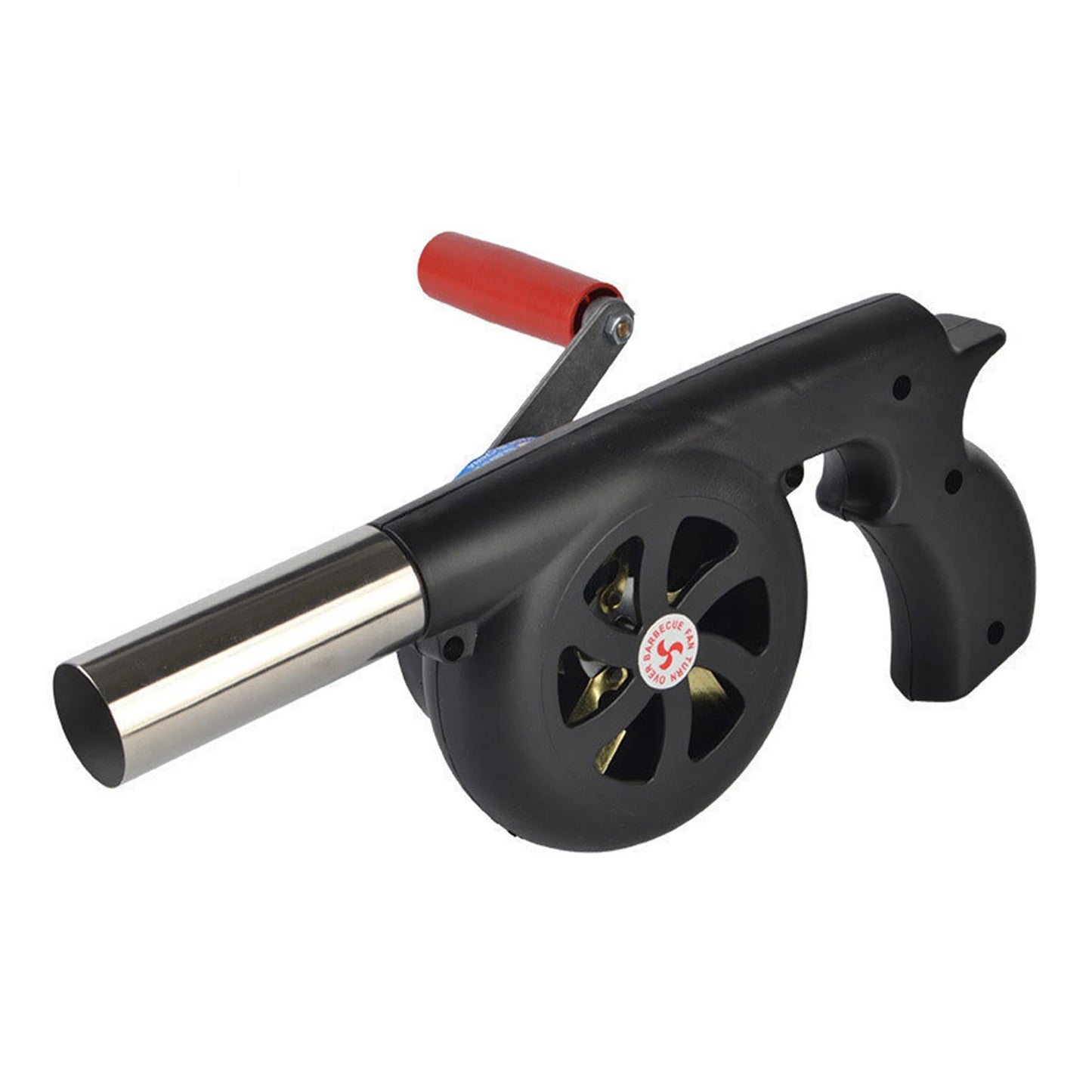 Ventilador para churrasco de 220 V, motor de sopro pequeno com coletor de ar, velocidade ajustável, ferramenta de cozinha, plugue EUA/UE, soprador de churrasco portátil para acampamento