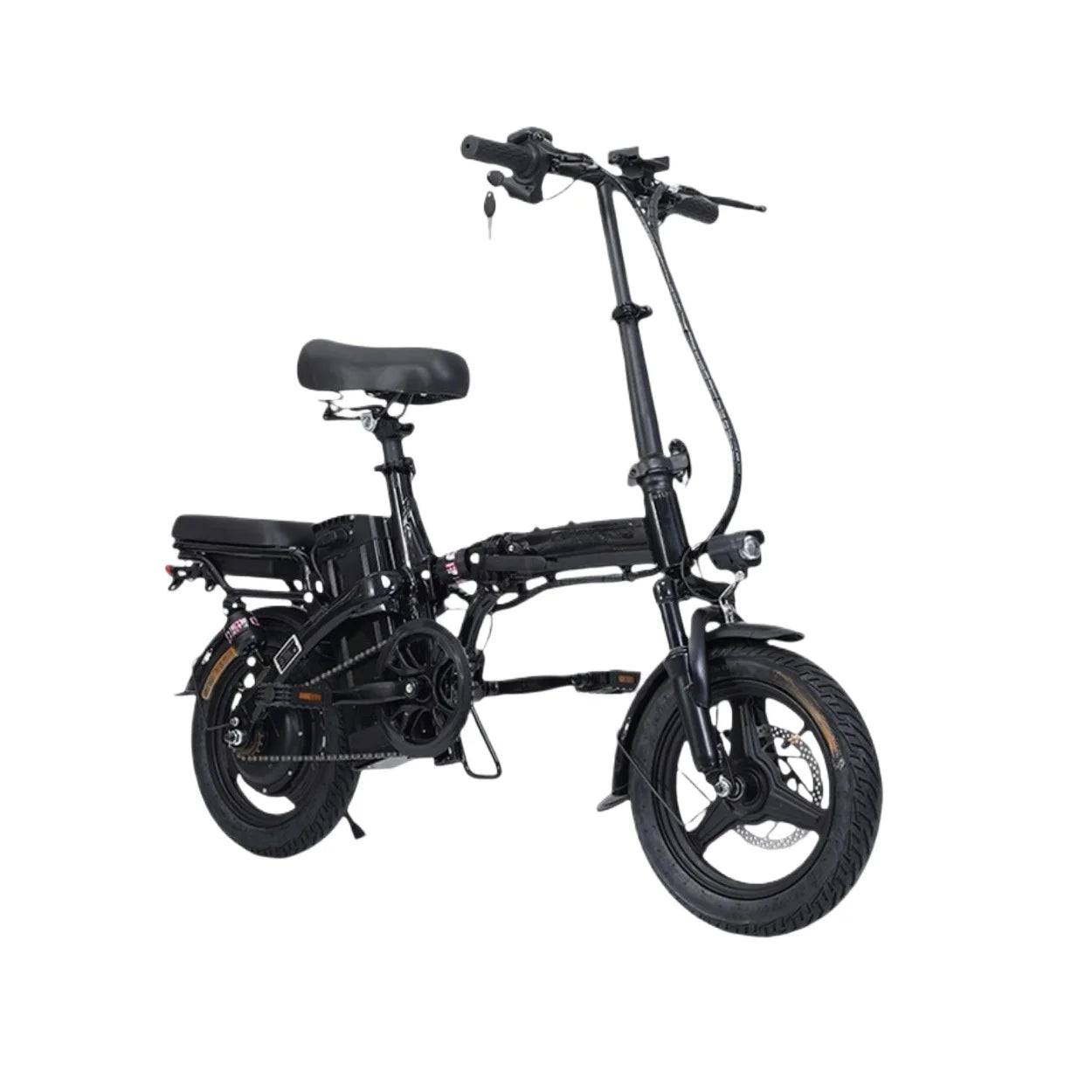 Bicicletas elétricas dobráveis, motorista profissional, liga de alumínio, ultraleve, portátil, pequena, para deslocamento diário