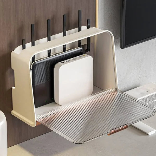 Caixa De Armazenamento De Roteador Wifi Multiuso