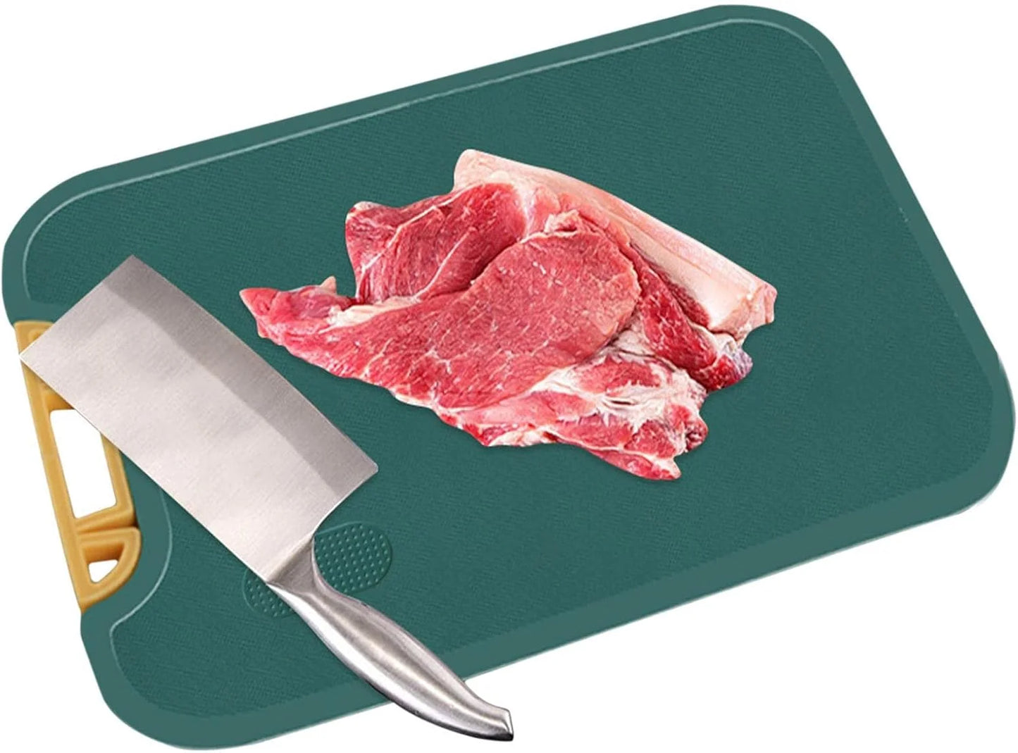 Tábua de corte retangular para cozinha, acessórios de acampamento, vegetais pendurados, corte de carne, cozimento, prática e durável