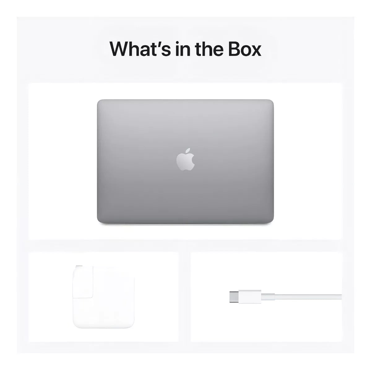 Apple MacBook Air (13 polegadas, 2020, Chip M1, 256 GB de SSD, 8 GB de RAM) - Cinza-espacial