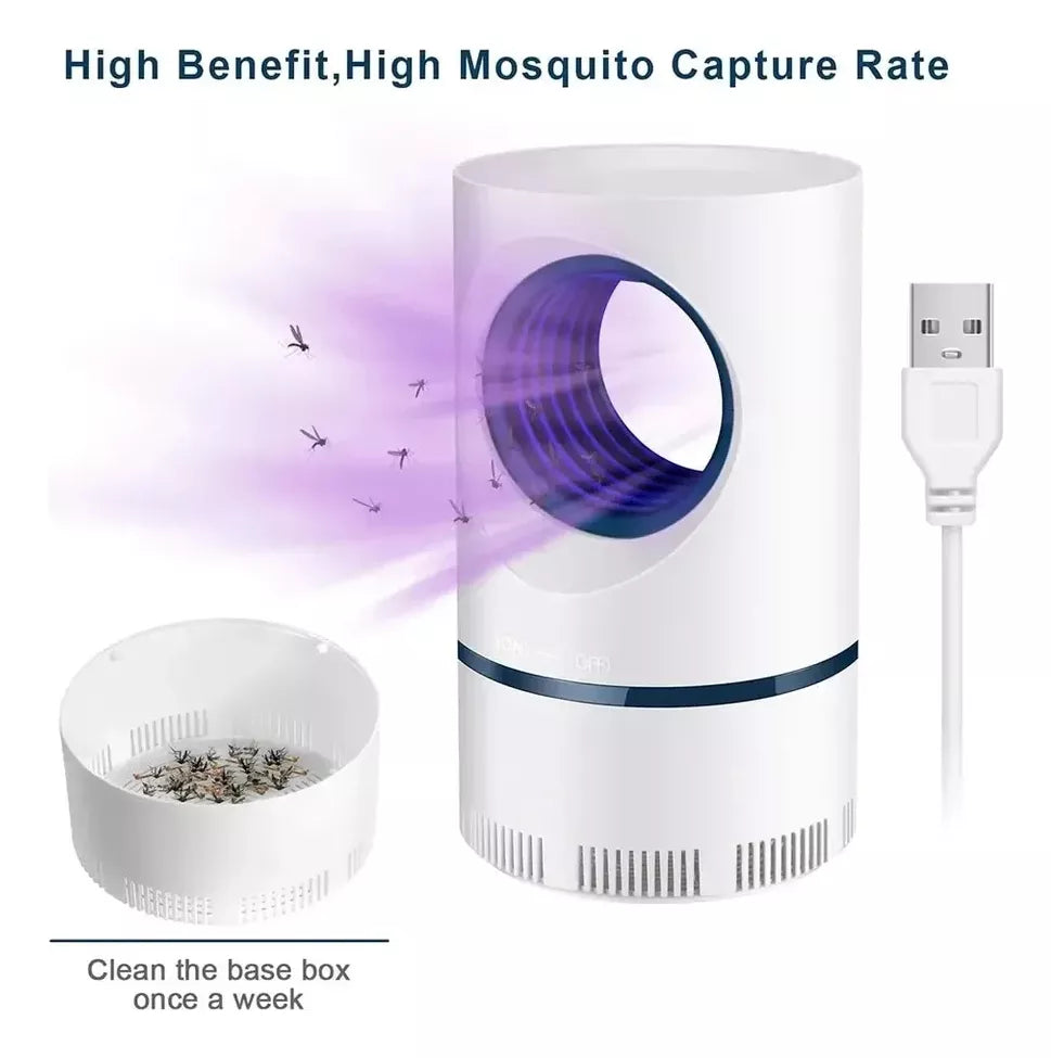 Armadilha Para Mosquitos E Insetos Mosquiteiro Elétrico Mata