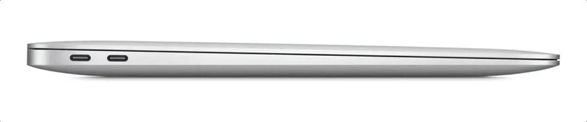 Apple MacBook Air (13 polegadas, 2020, Chip M1, 256 GB de SSD, 8 GB de RAM) - Prata