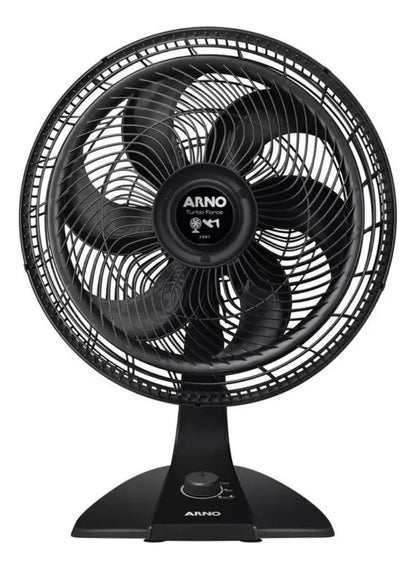 Ventilador Arno Turbo Force 2 em 1 Preto VF42