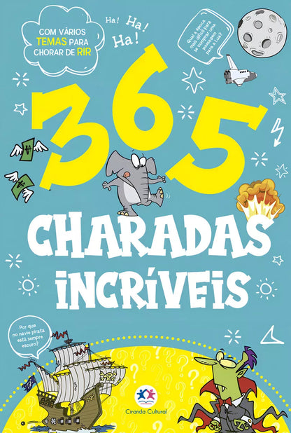 365 charadas incríveis, de Cultural, Ciranda. Editorial Ciranda Cultural Editora E Distribuidora Ltda., tapa mole en português, 2020