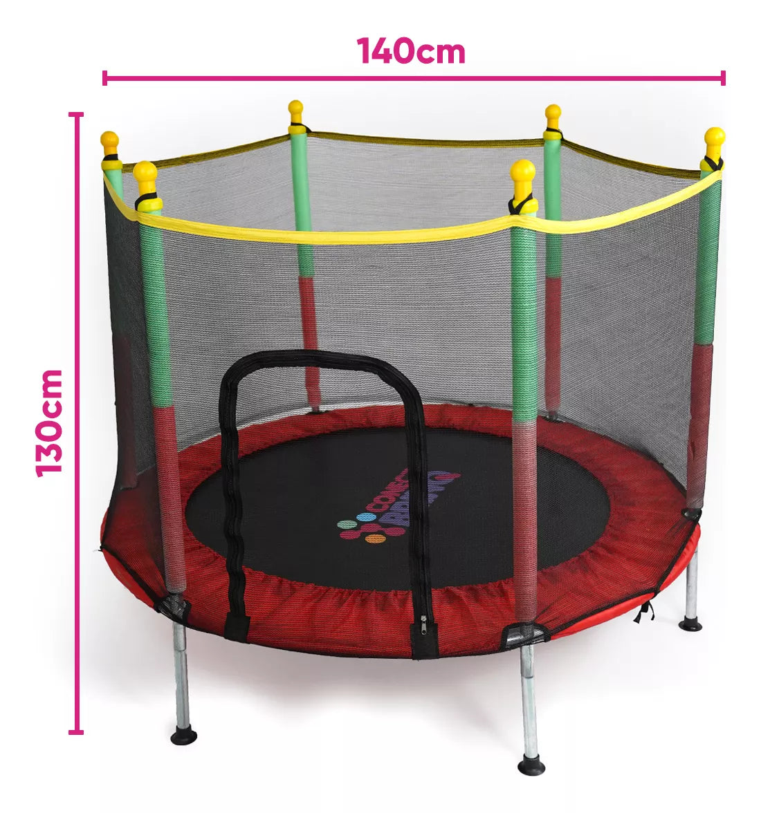 Cama Elástica Infantil Pula Pula Trampolim 1,40 M Playground Conect Brinq