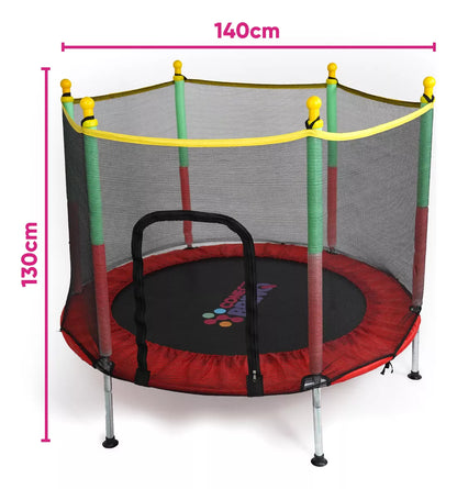Cama Elástica Infantil Pula Pula Trampolim 1,40 M Playground Conect Brinq