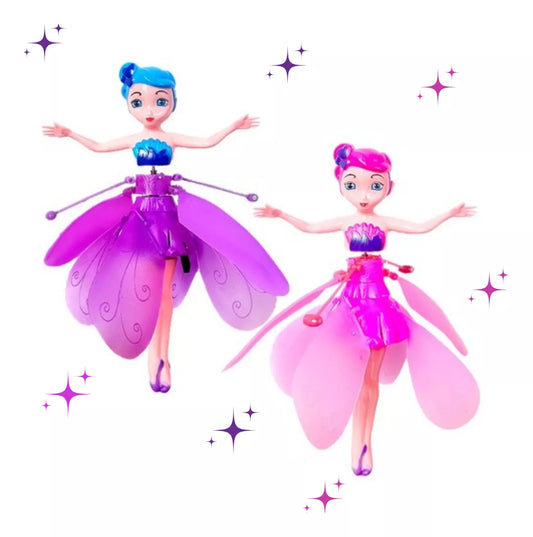 Boneca fada drone voadora mágica de brinquedo para meninas