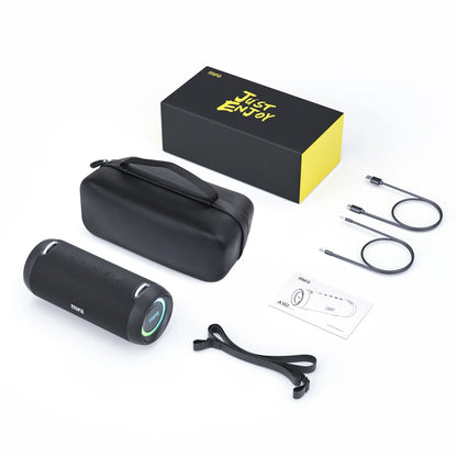 Caixa de som Bluetooth Mifa A90 com potência de saída de 60 W e amplificador classe D, excelente desempenho de graves, caixa de som para camping
