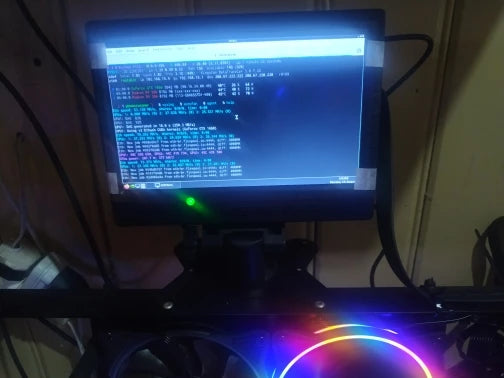 7 polegadas IPS Display Portátil HD 1024x600 Tela AV CCTV Monitor Para Raspberry Pi Compatível com HDMI VGA D-SUB Câmera de Reversão