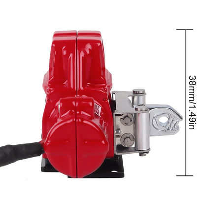 Sistema de controle remoto sem fio INJORA Metal Winch para carro de controle remoto 1:10 RC Crawler Axial SCX10 90046 TRX4 TRX6 Gen8 peças de atualização