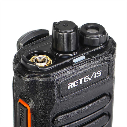 Retevis RT86 Walkie Talkie Rádio bidirecional profissional Walkie Talkie de longo alcance Rádio de comunicação UHF para negócios ao ar livre