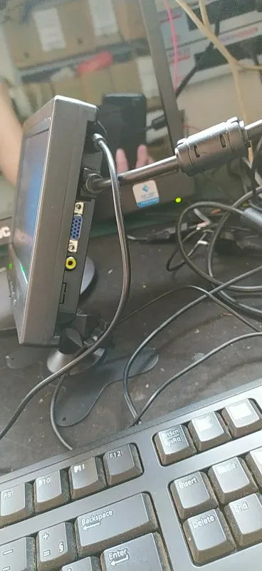 7 polegadas IPS Display Portátil HD 1024x600 Tela AV CCTV Monitor Para Raspberry Pi Compatível com HDMI VGA D-SUB Câmera de Reversão