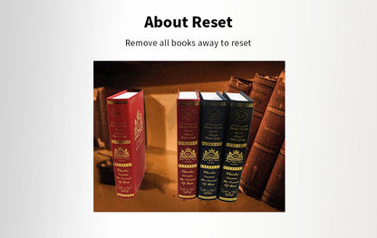 Suporte de estante para sala de escape da vida real, coloque todos os livros nos lugares corretos para desbloquear o jogo Takagism, fornecedor YOPOOD