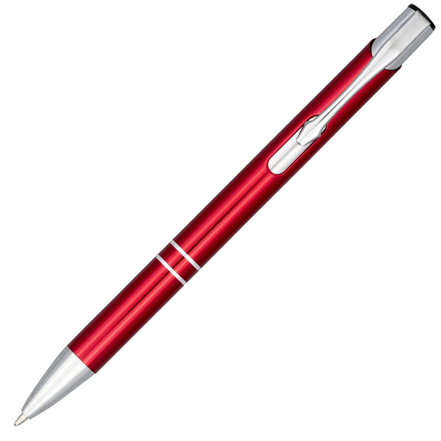 Caneta esferográfica de metal da moda, canetas esferográficas coloridas personalizadas, adicione logotipo, anuncie, brinde promocional, evento barato, brinde personalizado premium