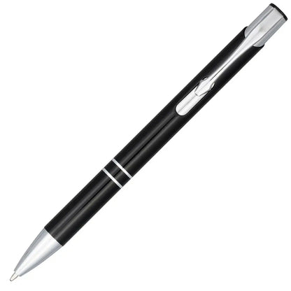 Caneta esferográfica de metal da moda, canetas esferográficas coloridas personalizadas, adicione logotipo, anuncie, brinde promocional, evento barato, brinde personalizado premium