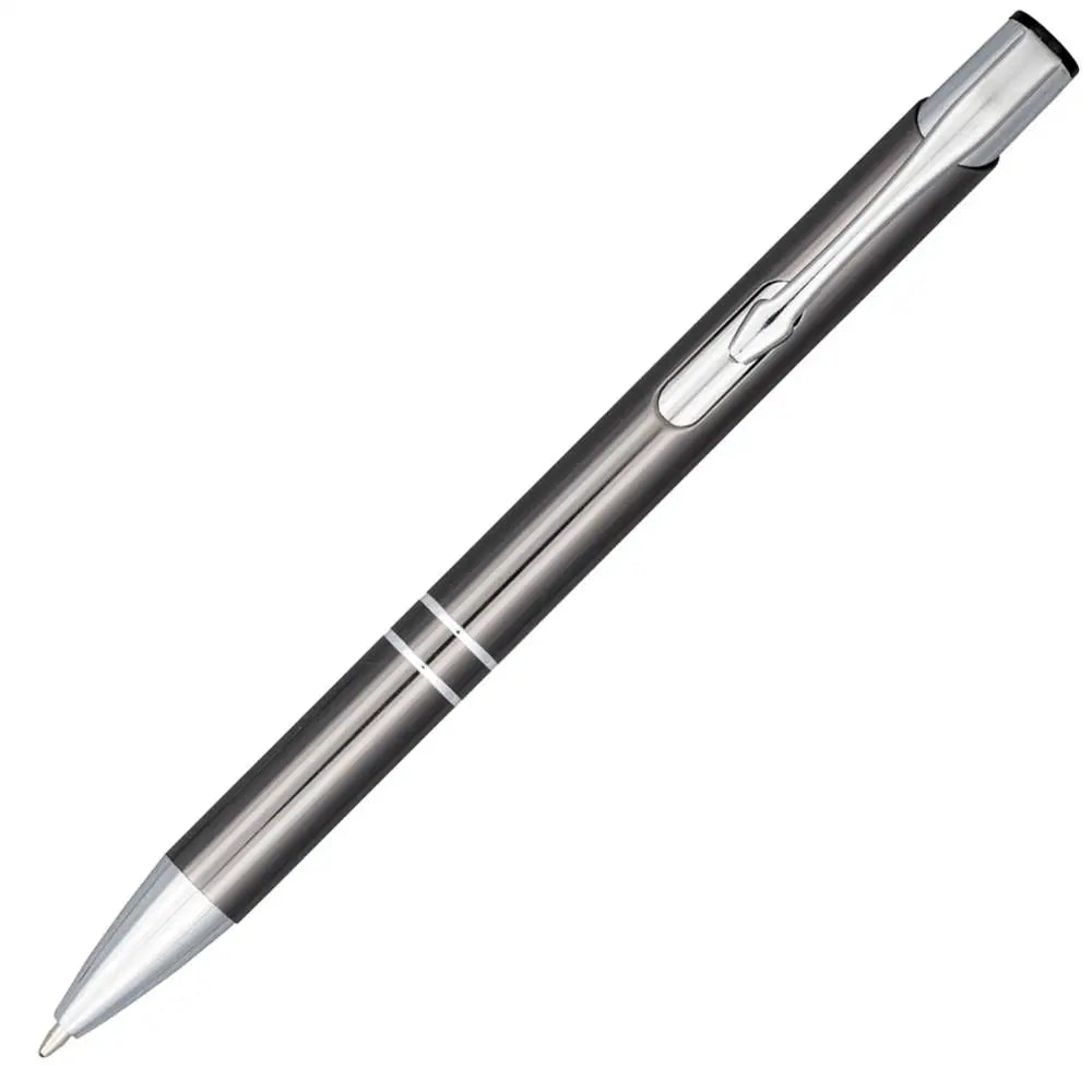 Caneta esferográfica de metal da moda, canetas esferográficas coloridas personalizadas, adicione logotipo, anuncie, brinde promocional, evento barato, brinde personalizado premium