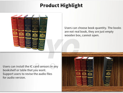 Suporte de estante para sala de escape da vida real, coloque todos os livros nos lugares corretos para desbloquear o jogo Takagism, fornecedor YOPOOD