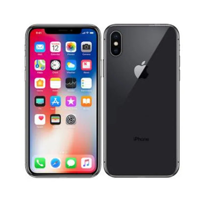 Apple iPhone X original desbloqueado, Face ID, 64 GB/256 GB de ROM, 5,8", 3 GB de RAM, 12 MP Hexa Core, iOS A11, câmera traseira dupla, 4G LTE, celular