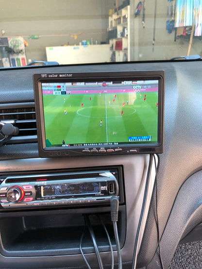 7 polegadas IPS Display Portátil HD 1024x600 Tela AV CCTV Monitor Para Raspberry Pi Compatível com HDMI VGA D-SUB Câmera de Reversão