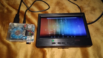 7 polegadas IPS Display Portátil HD 1024x600 Tela AV CCTV Monitor Para Raspberry Pi Compatível com HDMI VGA D-SUB Câmera de Reversão