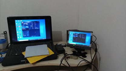7 polegadas IPS Display Portátil HD 1024x600 Tela AV CCTV Monitor Para Raspberry Pi Compatível com HDMI VGA D-SUB Câmera de Reversão