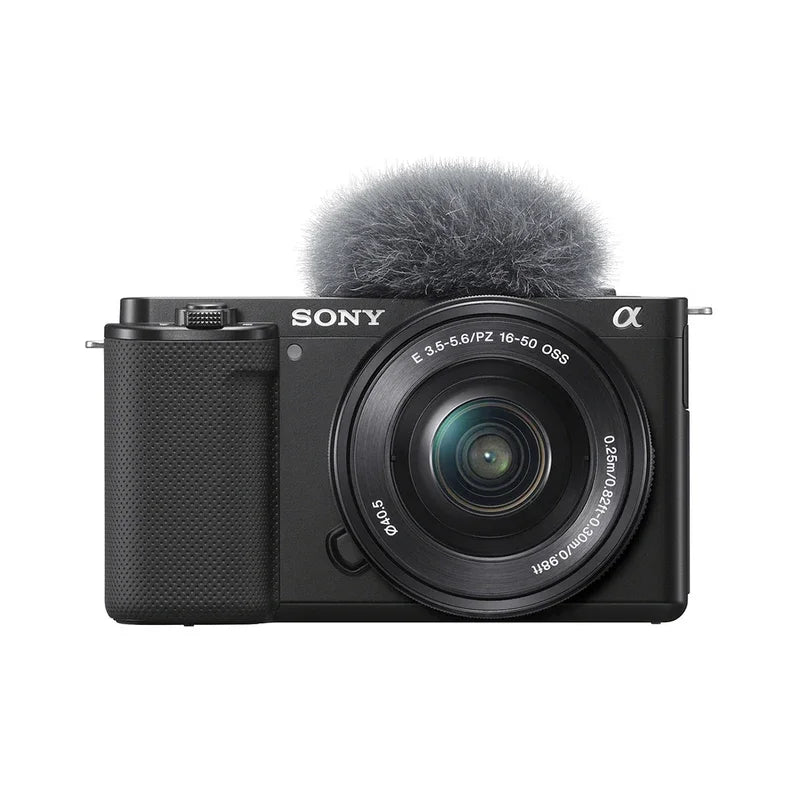 SONY Alpha ZV-E10 ZVE10 APS-C E-Mount Vlog Câmera Mirrorless Digital Com Lente 16-50mm Câmera Compacta 4K Fotografia Profissional