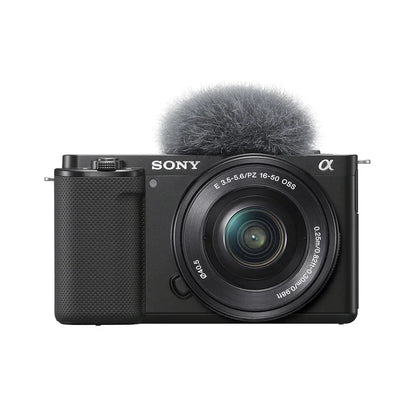 SONY Alpha ZV-E10 ZVE10 APS-C E-Mount Vlog Câmera Mirrorless Digital Com Lente 16-50mm Câmera Compacta 4K Fotografia Profissional
