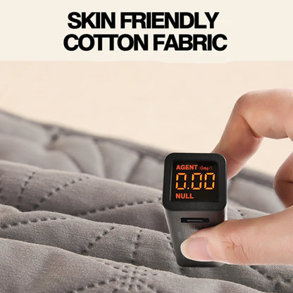 Sobrecolchão impermeável com elástico, protetor acolchoado, colcha, capa de colchão de inverno para cama de solteiro/casal 140/160 coberta cobertor