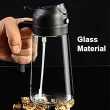 1-2 peças 2 em 1 dispensador de azeite de oliva garrafa 500ml pulverizador de óleo de plástico tanque de spray de óleo de cozinha churrasco cozimento piquenique utensílios de cozinha para casa