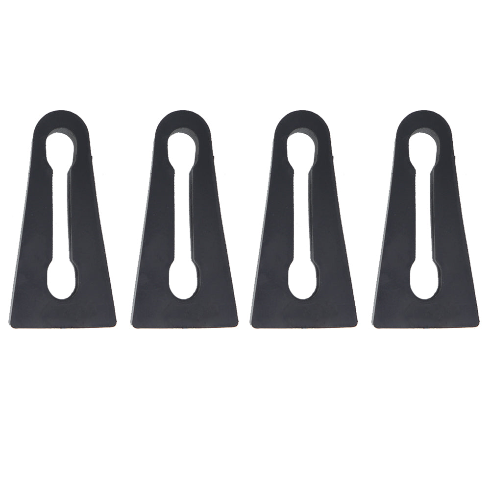 4 peças de borracha para amortecedor de choque para VW Audi Skoda Seat, amortecedor de trava de porta de carro, almofada de vedação, amortecedor silencioso, acessórios de substituição