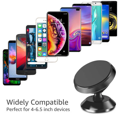 Suporte magnético para celular no carro, suporte magnético para painel de carro, suporte para celular na parede, para iPhone, Samsung, Xiaomi