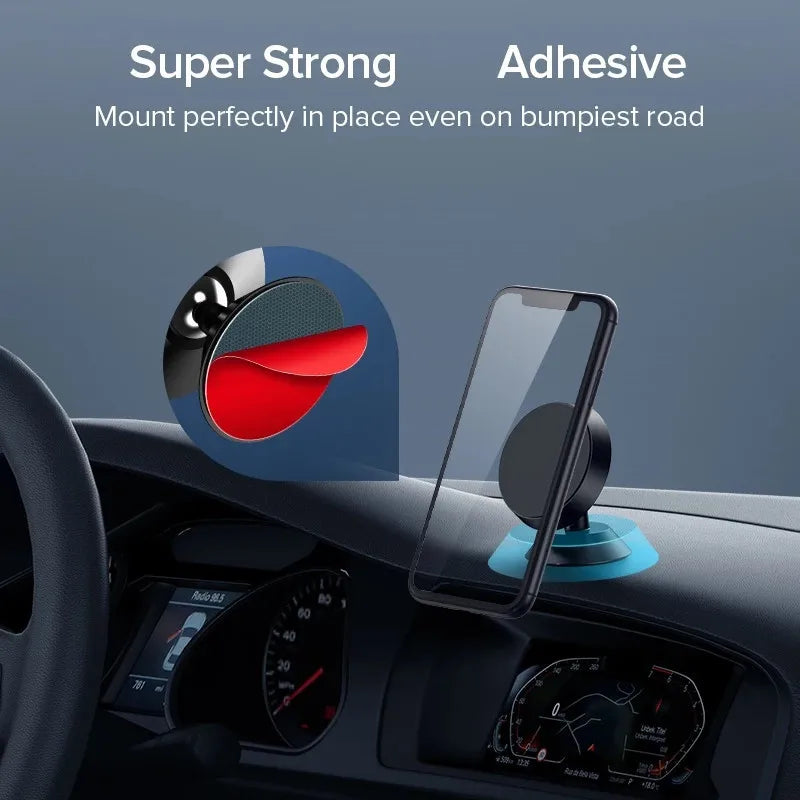 Suporte magnético para celular no carro, suporte magnético para painel de carro, suporte para celular na parede, para iPhone, Samsung, Xiaomi