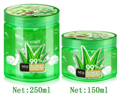 150ml 250ml Gel de Aloe Vera Creme Facial Natural de Caracol Hidratação Profunda Revitalização Emoliência Suavização Clareamento Creme de Cuidado