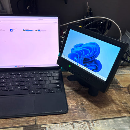7 polegadas IPS Display Portátil HD 1024x600 Tela AV CCTV Monitor Para Raspberry Pi Compatível com HDMI VGA D-SUB Câmera de Reversão