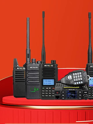 Retevis RT86 Walkie Talkie Rádio bidirecional profissional Walkie Talkie de longo alcance Rádio de comunicação UHF para negócios ao ar livre