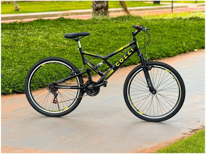 Bicicleta Ram 26 Colli GPS Freio V-Brake Aço Carbono 21 Marchas