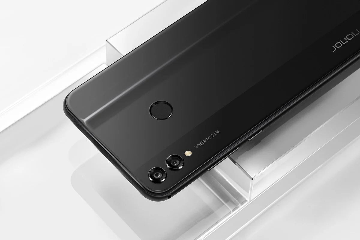 Smartphone HONOR 8X Firmware global CPU Haisi Qilin 710 Câmera traseira de 6,5 polegadas Reconhecimento de impressão digital de 20 MP Telefone usado