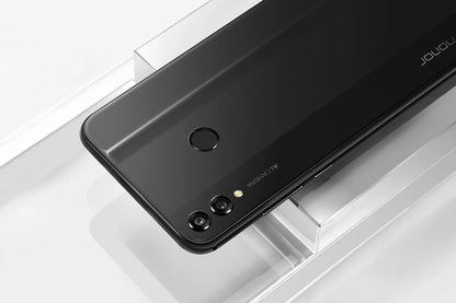 Smartphone HONOR 8X Firmware global CPU Haisi Qilin 710 Câmera traseira de 6,5 polegadas Reconhecimento de impressão digital de 20 MP Telefone usado