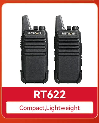 Retevis RT86 Walkie Talkie Rádio bidirecional profissional Walkie Talkie de longo alcance Rádio de comunicação UHF para negócios ao ar livre