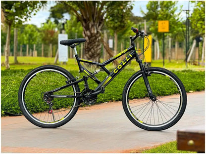 Bicicleta Ram 26 Colli GPS Freio V-Brake Aço Carbono 21 Marchas