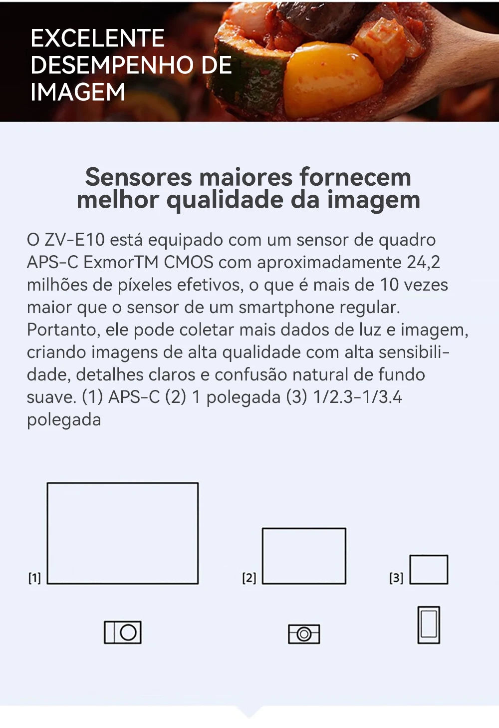 SONY Alpha ZV-E10 ZVE10 APS-C E-Mount Vlog Câmera Mirrorless Digital Com Lente 16-50mm Câmera Compacta 4K Fotografia Profissional
