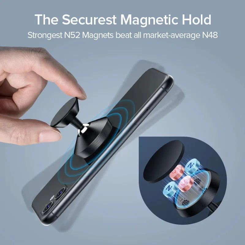 Suporte magnético para celular no carro, suporte magnético para painel de carro, suporte para celular na parede, para iPhone, Samsung, Xiaomi