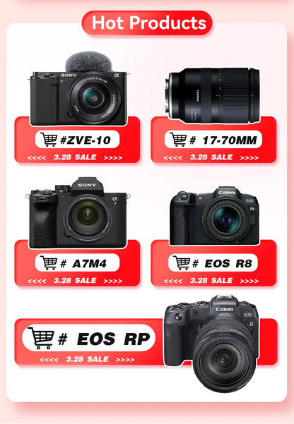 SONY Alpha ZV-E10 ZVE10 APS-C E-Mount Vlog Câmera Mirrorless Digital Com Lente 16-50mm Câmera Compacta 4K Fotografia Profissional