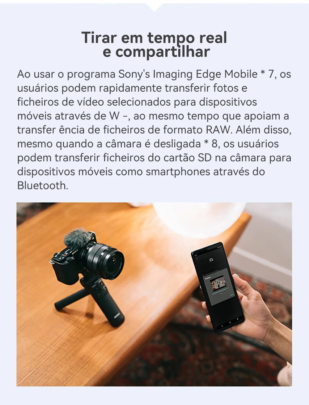 SONY Alpha ZV-E10 ZVE10 APS-C E-Mount Vlog Câmera Mirrorless Digital Com Lente 16-50mm Câmera Compacta 4K Fotografia Profissional