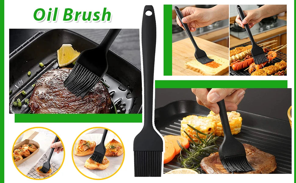 1-2 peças 2 em 1 dispensador de azeite de oliva garrafa 500ml pulverizador de óleo de plástico tanque de spray de óleo de cozinha churrasco cozimento piquenique utensílios de cozinha para casa