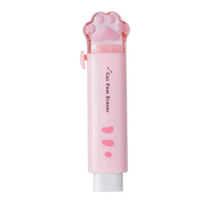 Borracha retrátil kawaii gato fofo coreano papelaria borracha desenho borrachas material escolar infantil escritório