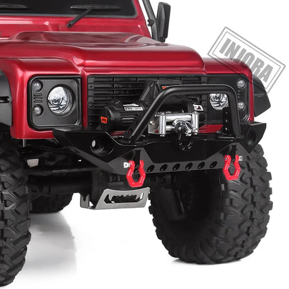 Sistema de controle remoto sem fio INJORA Metal Winch para carro de controle remoto 1:10 RC Crawler Axial SCX10 90046 TRX4 TRX6 Gen8 peças de atualização